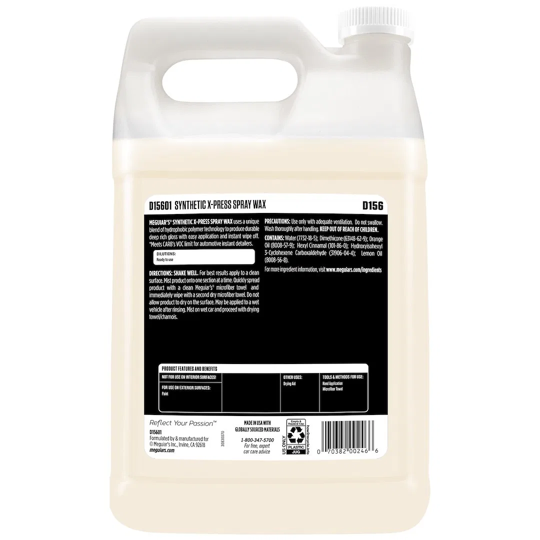 D15601 – MEGUIARS WAX Car Wax, Liquid 1 Gallon Can Without Applicator Single - view 2
